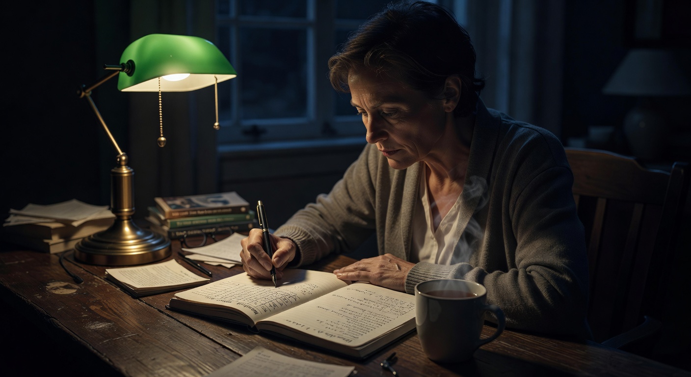 Nightly habit journaling practice